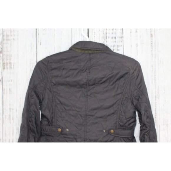 LL Bean Quilted Riding Jacket Black Size Small - Picture 5 of 10